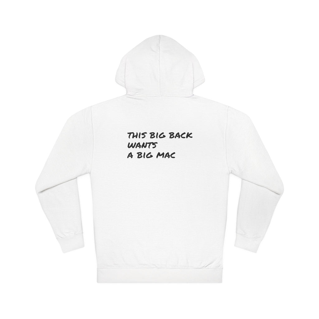 Copy of Shaq "This Big Back Wants a Big Mac" Hoodie | Funny Sports Quote