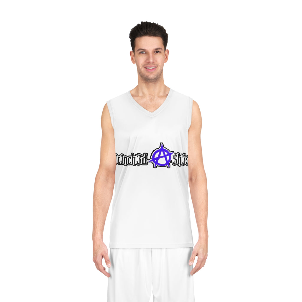 Anarchy Kills Basketball Jersey | Unisex Sportswear, Cool Athletic Gear, Street Style Apparel, Unique Gift for Sports Lovers