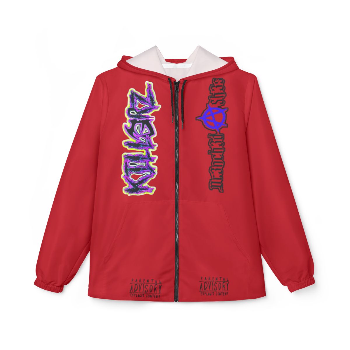 Kill3rz Paint Windbreaker Jacket for a Crew Vibe - Streetwear, Urban Fashion, Hip Hop Clothing, Graffiti Art, Outerwear
