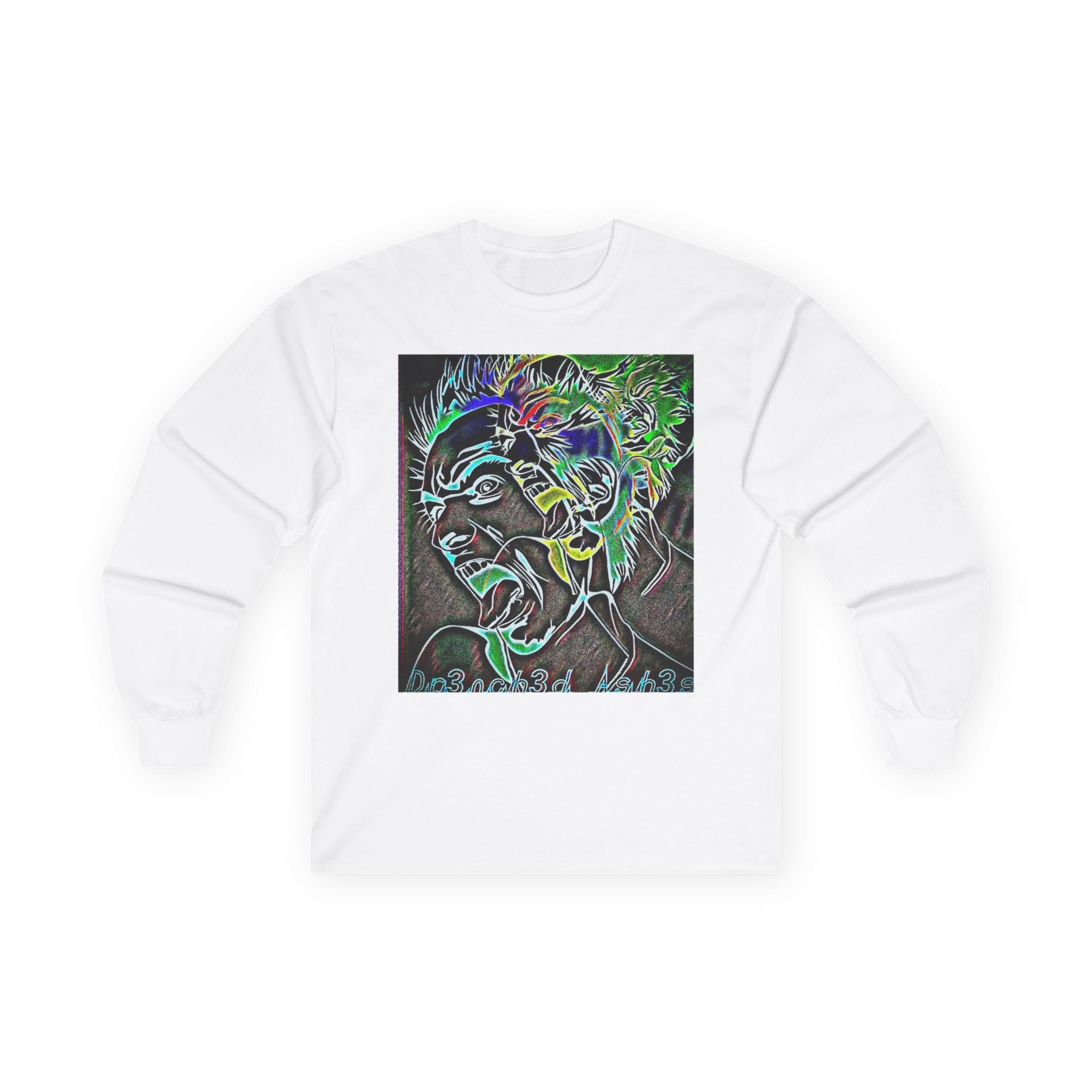Dr3nch3d ash3s ward of the state long sleeve t-shirt