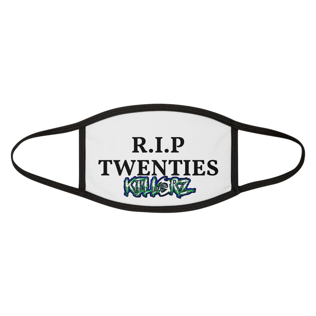 Copy of Funny Rip Twenties Face Mask, Humorous Adult Cloth Mask, Novelty Print Reusable Cover, Sarcastic Mixed-Fabric Facemask, Joke Mouth Guard