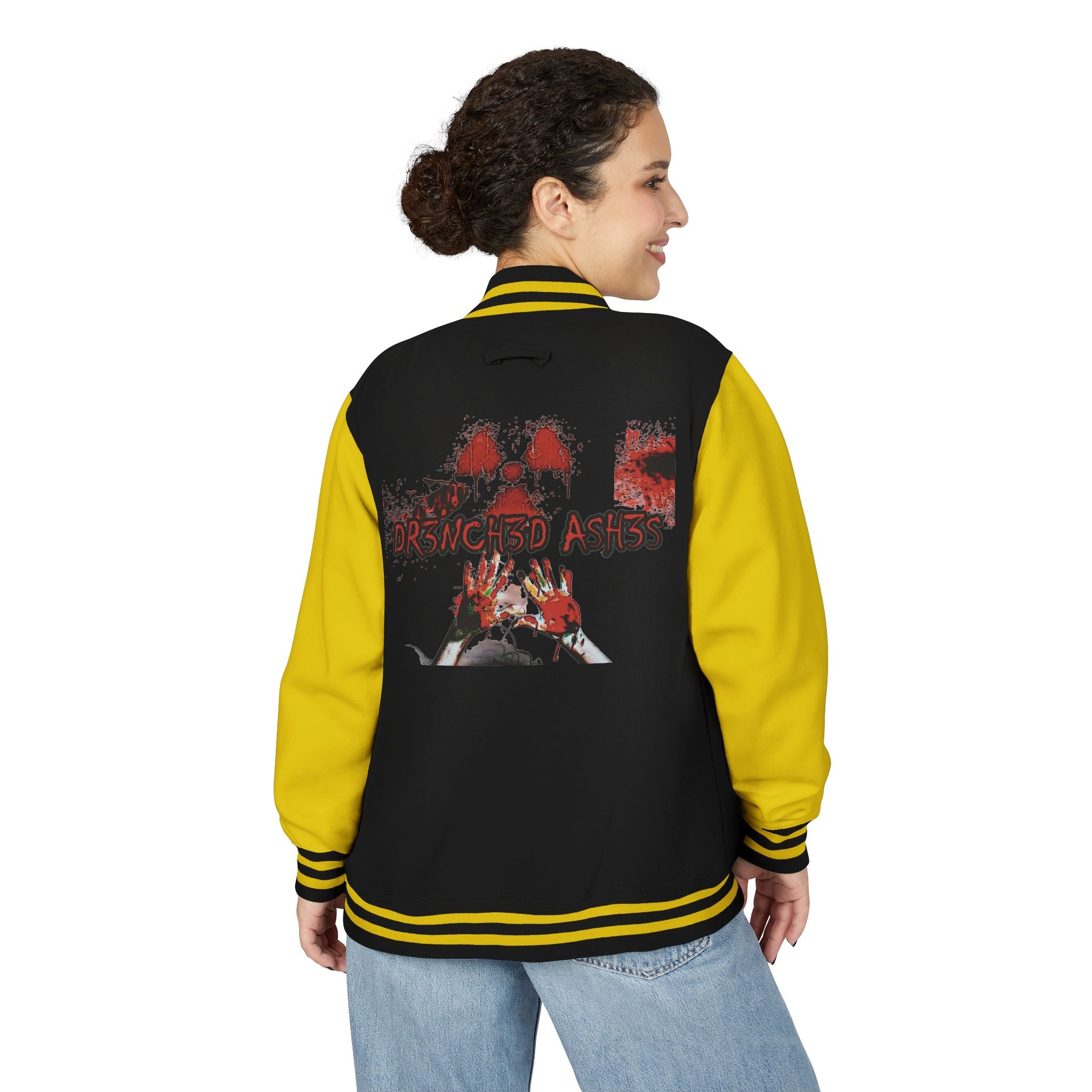 Kill3r Ash3s Letterman Jacket